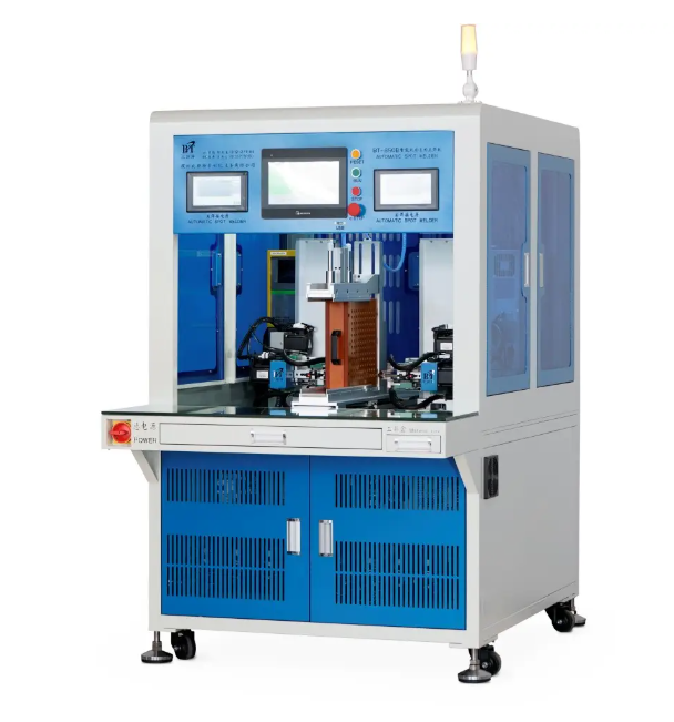 圓柱電芯組合式雙面自動(dòng)點(diǎn)焊技術(shù) 